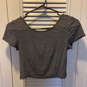 Form fitted crop top from urban outfitter